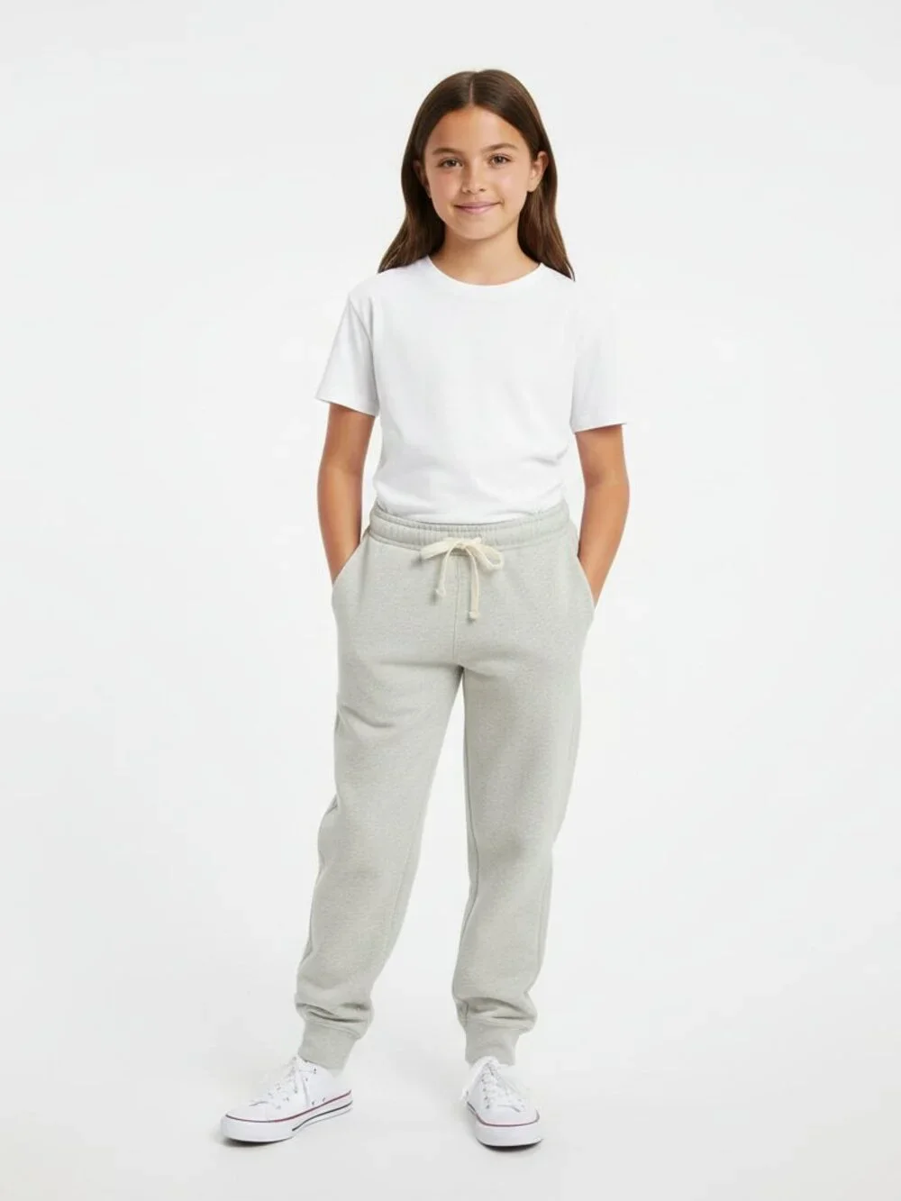 Nordstrom Kids Jogger Sweatpants NWOT Gray Large